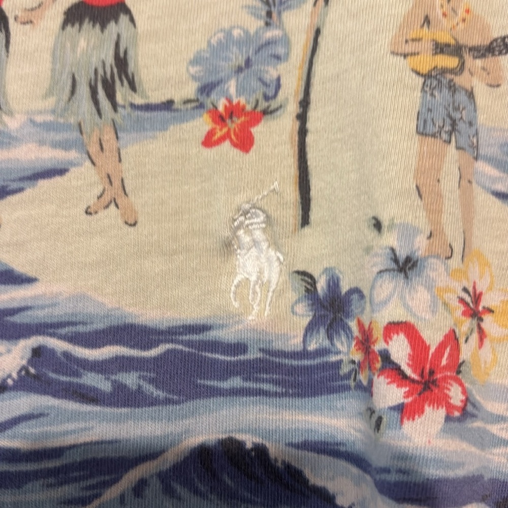 Men’s Polo Ralph Lauren Hawaiian Hula Girl T Shirt - Picture 3 of 6